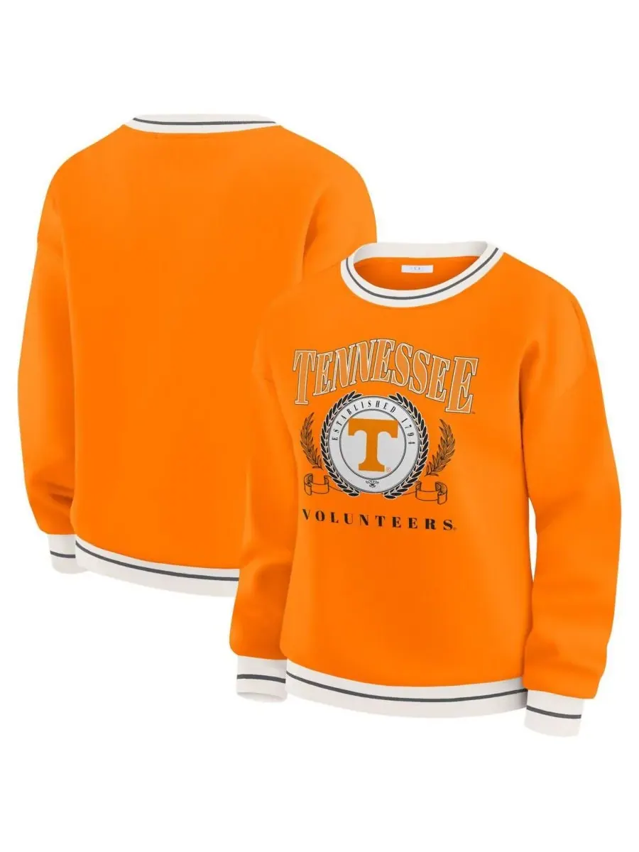 WEAR by Erin Andrews Женская толстовка Tennessee Orange Tennessee Volunteers Seal — изображение 1 из 5, оранжевый