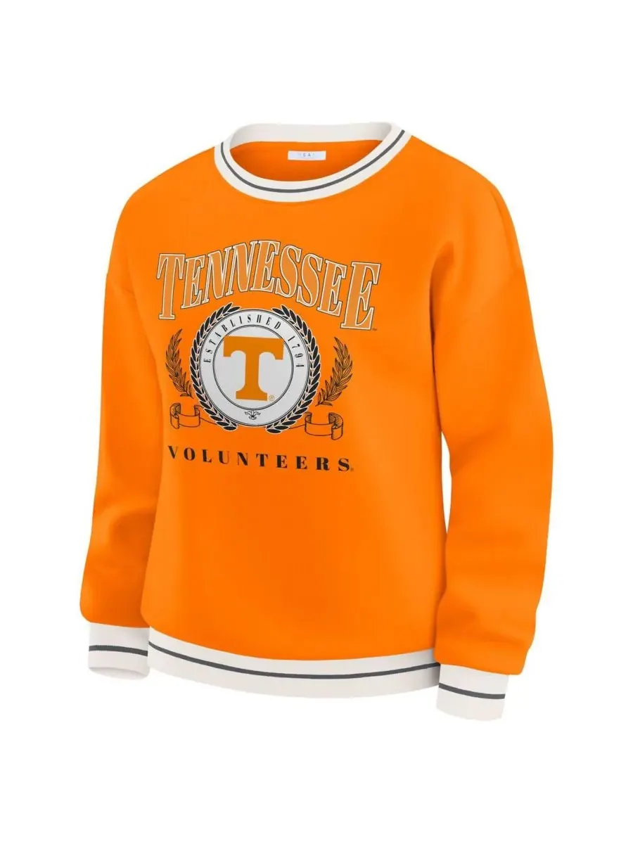 WEAR by Erin Andrews Женская толстовка Tennessee Orange Tennessee Volunteers Seal — изображение 2 из 5, оранжевый