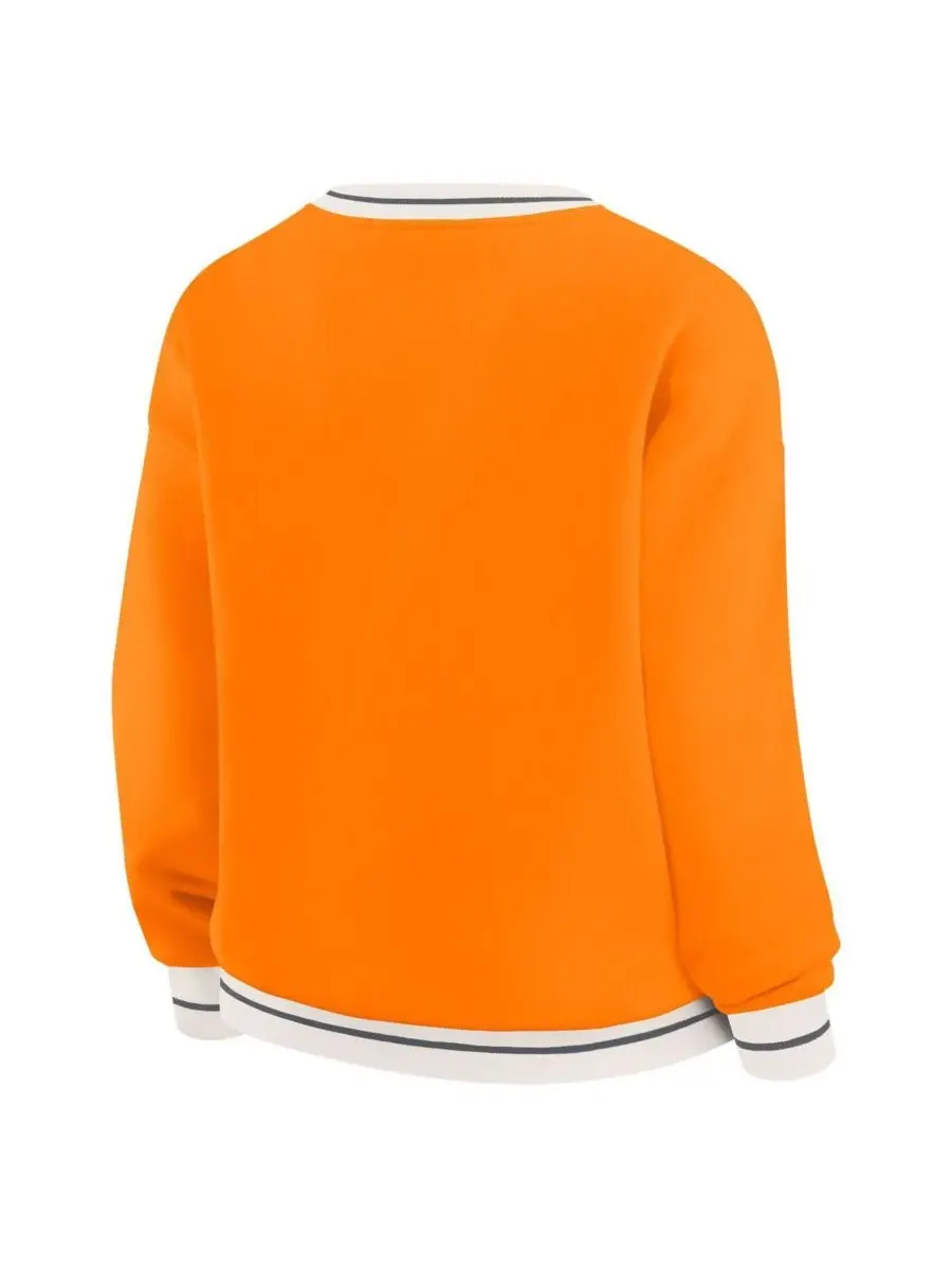 WEAR by Erin Andrews Женская толстовка Tennessee Orange Tennessee Volunteers Seal — изображение 3 из 5, оранжевый