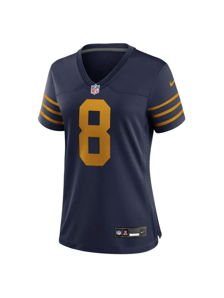 Nike Женская темно-синяя игровая майка Джоша Джейкобса команды Green Bay Packers, посвященная — изображение 2 из 3