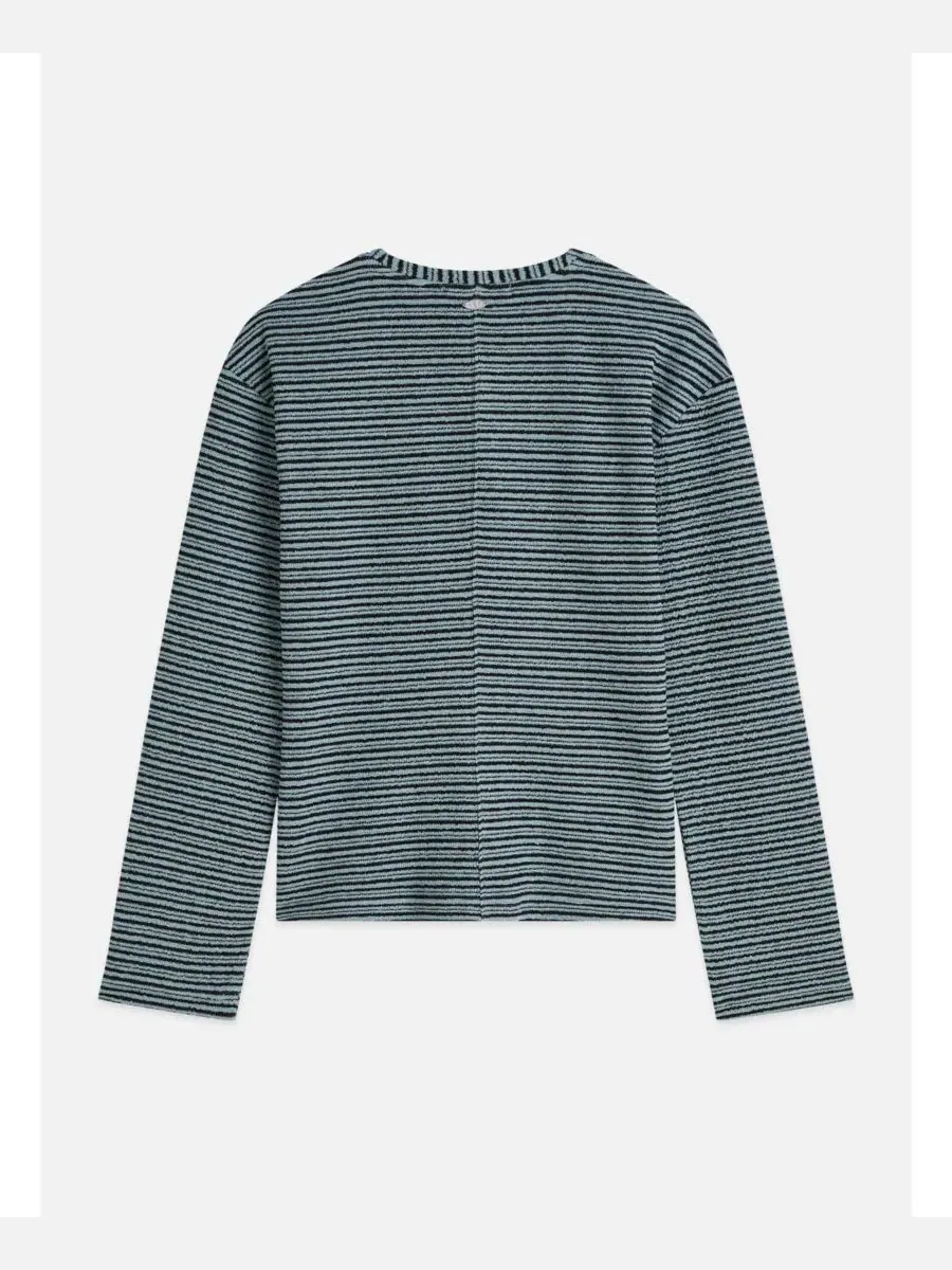 Женская толстовка Scotch and Soda в полоску с пуговицами SCOTCH & SODA, Arona Stripe — изображение 4 из 4
