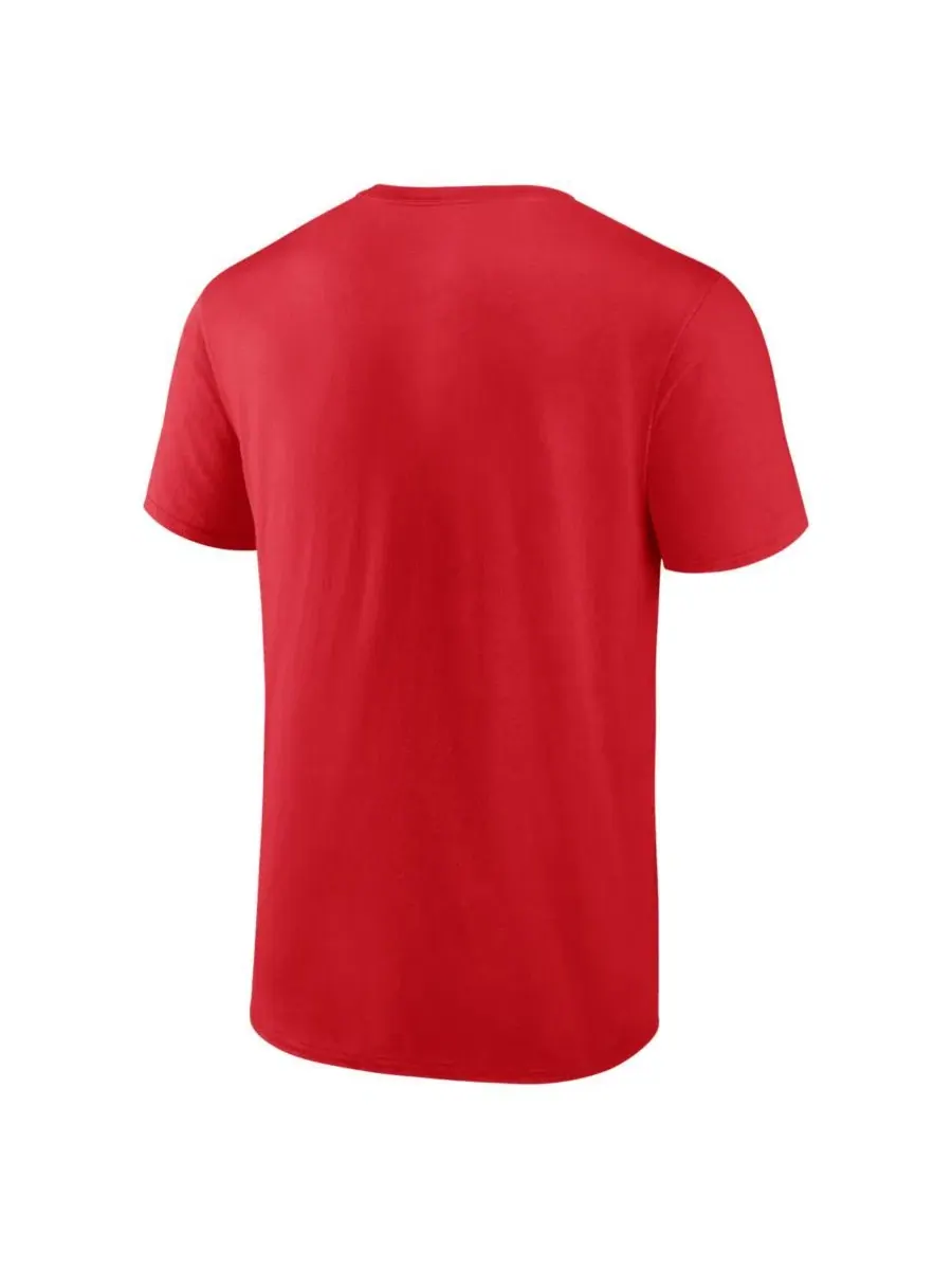 Мужская красная футболка с логотипом команды Philadelphia Phillies Logo Athletic — изображение 3 из 3, красный