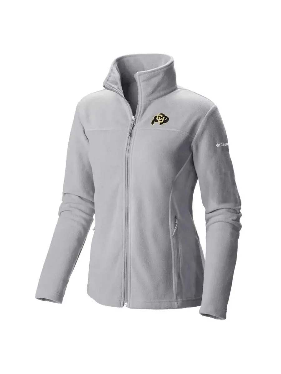 Columbia Женская серая куртка Colorado Buffaloes Give and Go II на молнии — изображение 3 из 3, серый