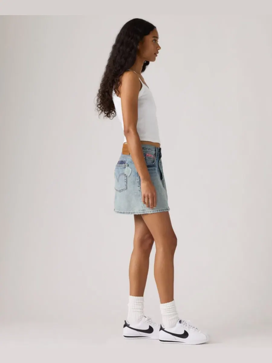 Женская хлопковая джинсовая юбка Icon Levi's, Melodys Muse Skirt — изображение 3 из 4