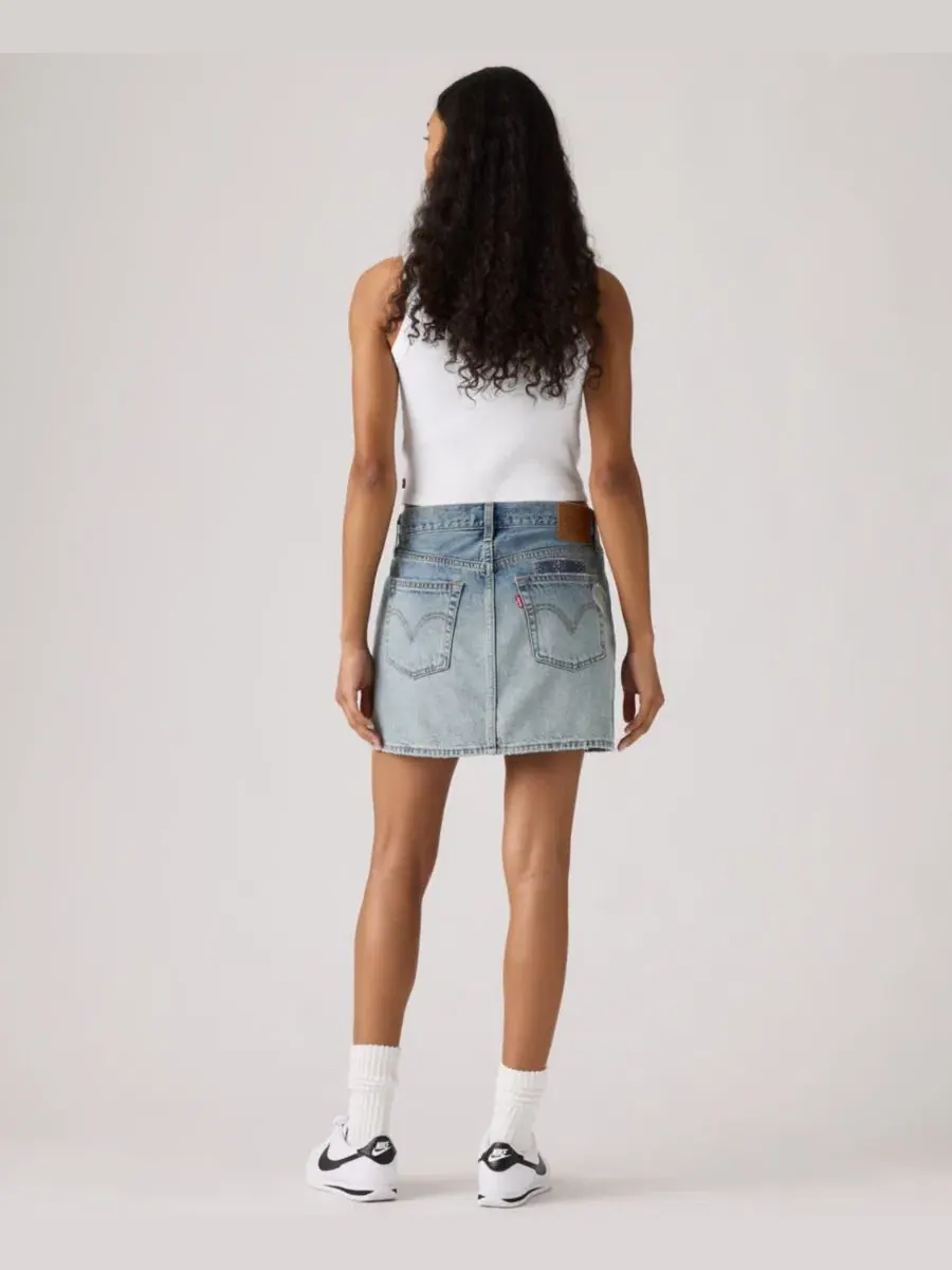 Женская хлопковая джинсовая юбка Icon Levi's, Melodys Muse Skirt — изображение 4 из 4