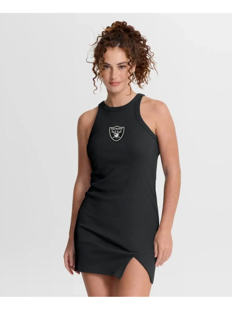 Платье без рукавов Push Beyond Tri-Blend Ribbed Sleeveless Fanatics — изображение 1 из 5, черный