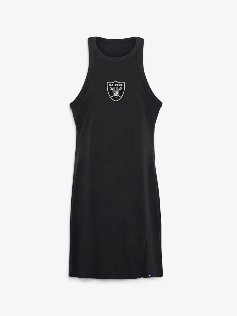 Платье без рукавов Push Beyond Tri-Blend Ribbed Sleeveless Fanatics — изображение 2 из 5, черный