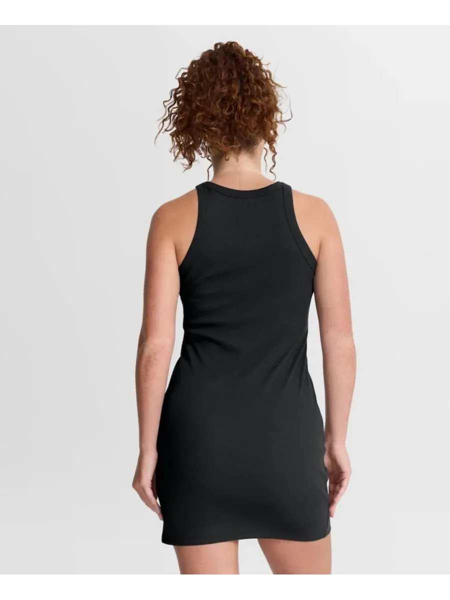 Платье без рукавов Push Beyond Tri-Blend Ribbed Sleeveless Fanatics — изображение 4 из 5, черный