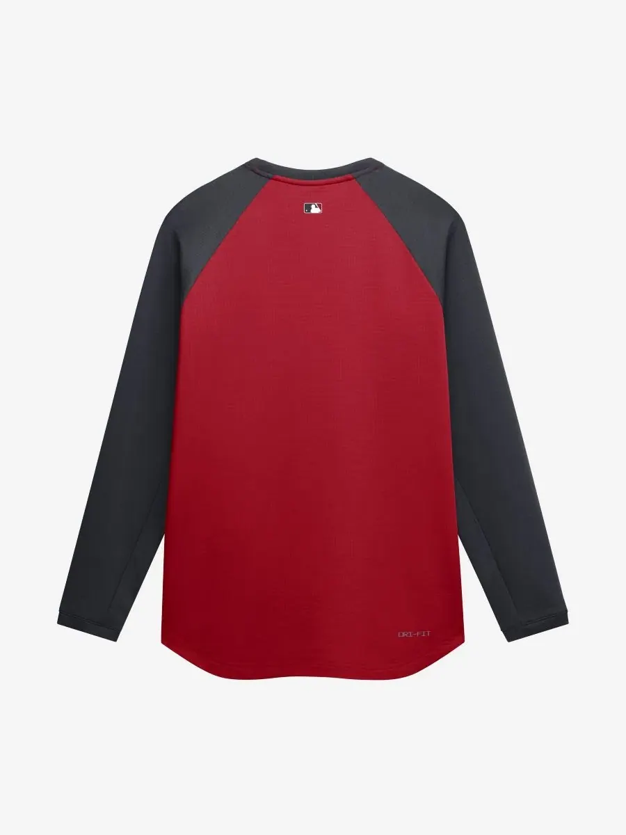 Свитшот с реглан-рукавами Dri-FIT Minnesota Twins Nike — изображение 3 из 5, красный
