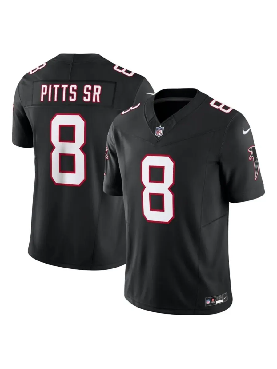 Футболка Nike Atlanta Falcons Vapor F.U.S.E. Limited с длинным рукавом, Kyle Pitts Sr. — изображение 1 из 3, черный