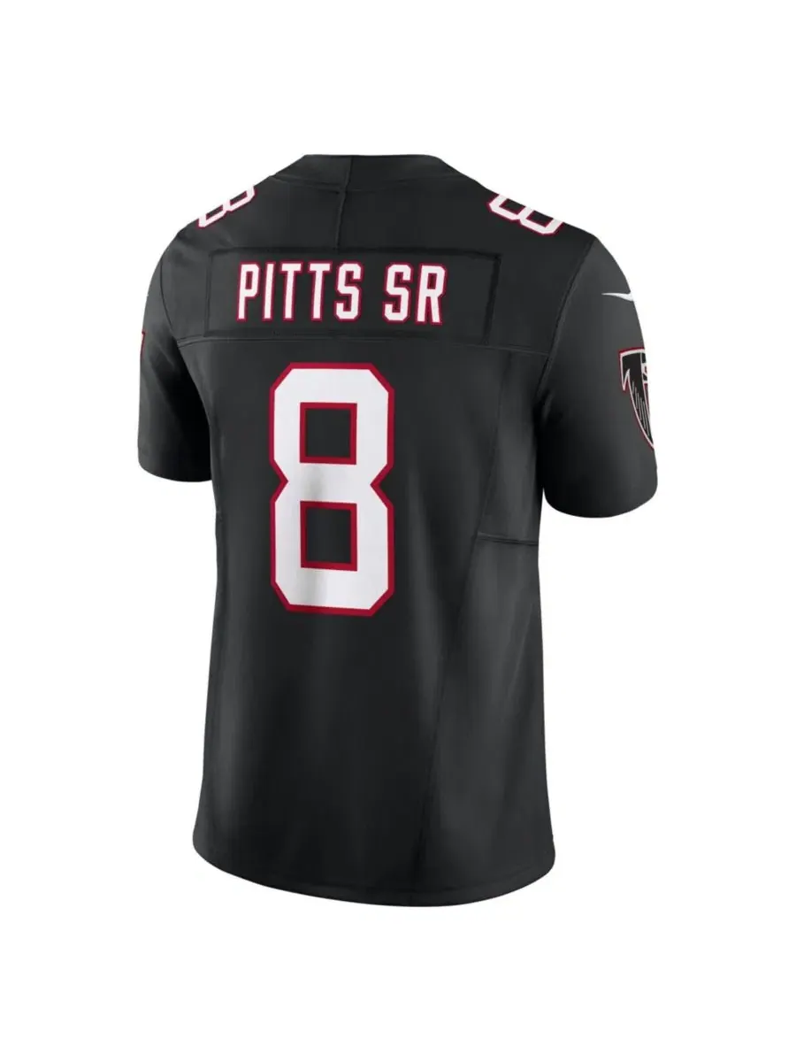Футболка Nike Atlanta Falcons Vapor F.U.S.E. Limited с длинным рукавом, Kyle Pitts Sr. — изображение 3 из 3, черный
