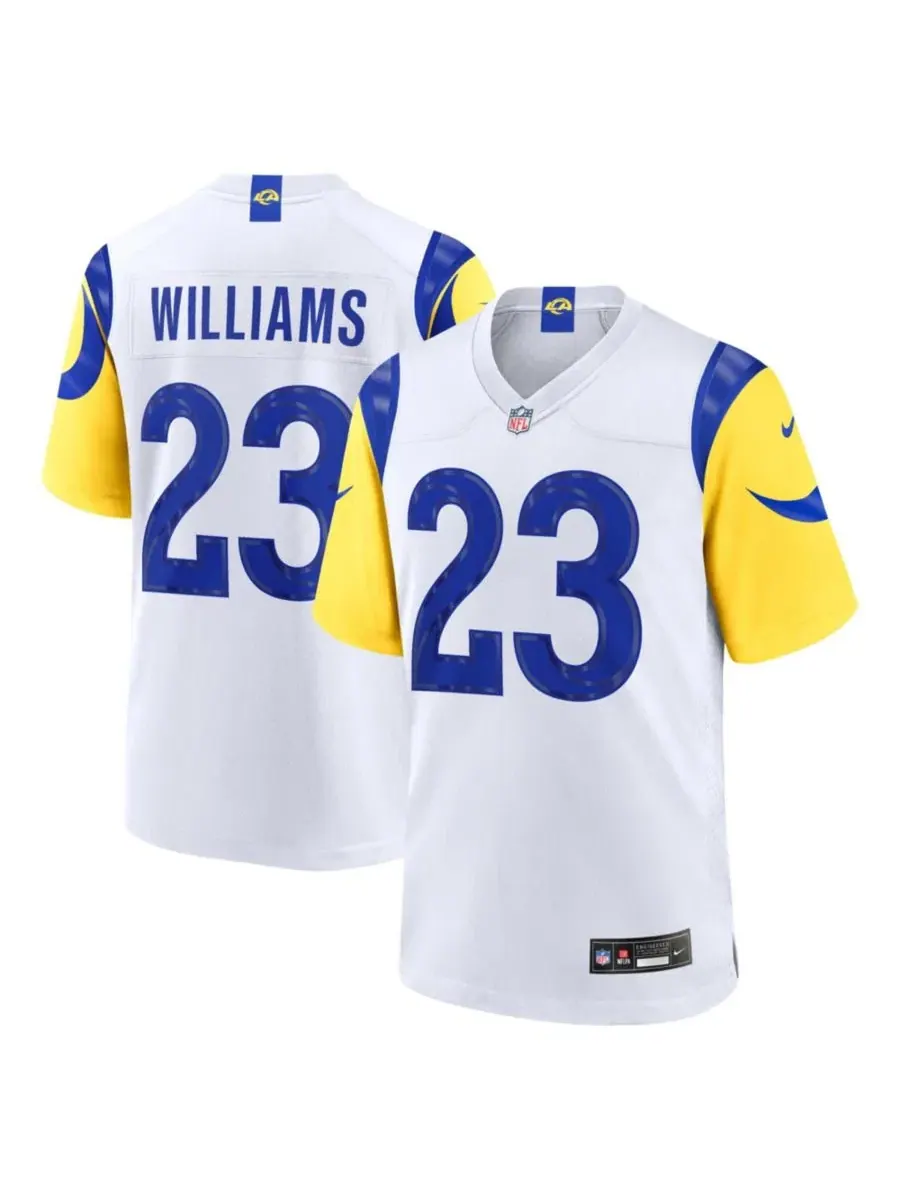 Мужская футболка Kyren Williams White Game Player Nike — изображение 1 из 3, белый