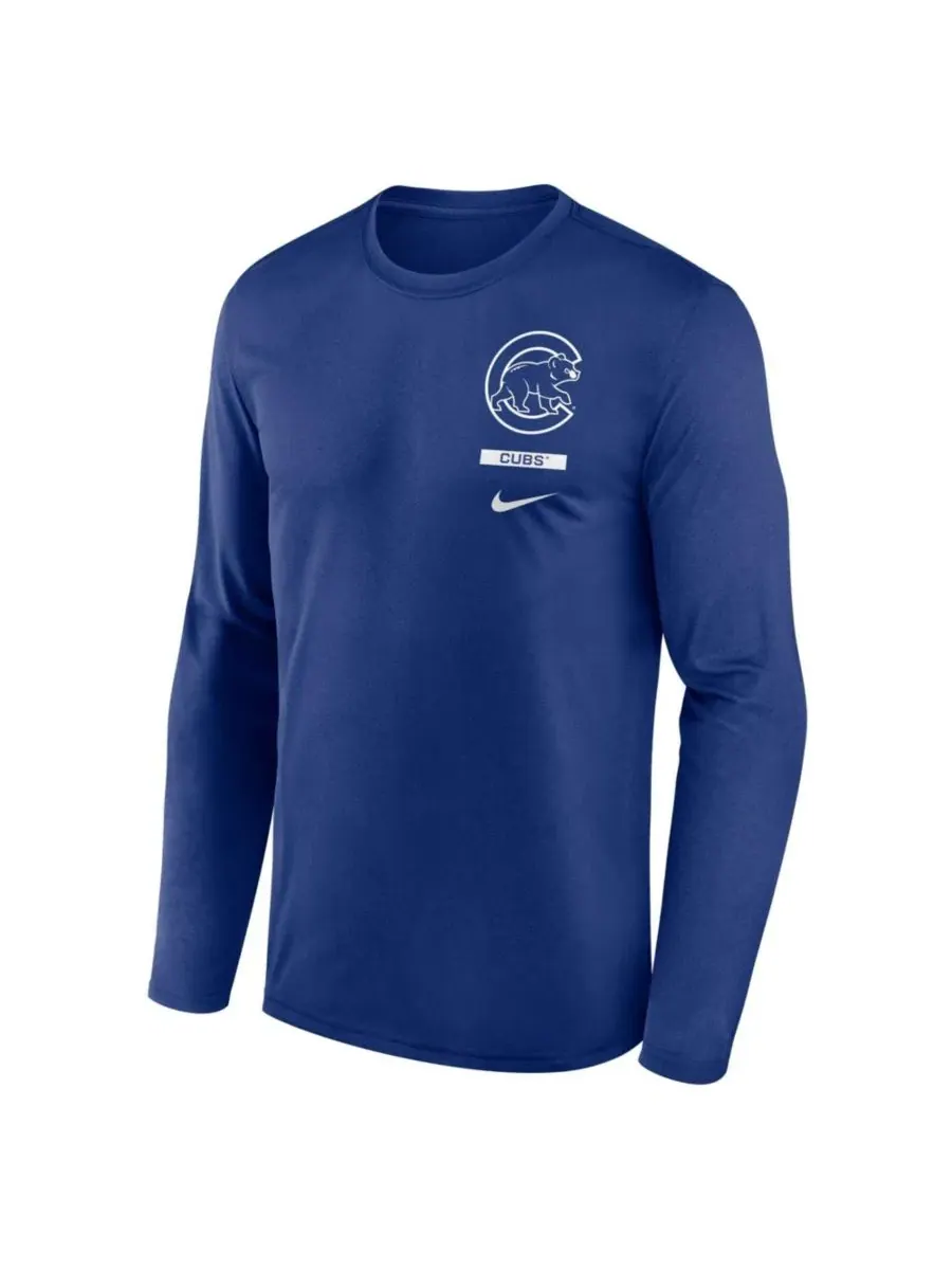 Футболка с длинным рукавом 2-Hit Legend Dri-FIT Nike — изображение 3 из 4, королевский