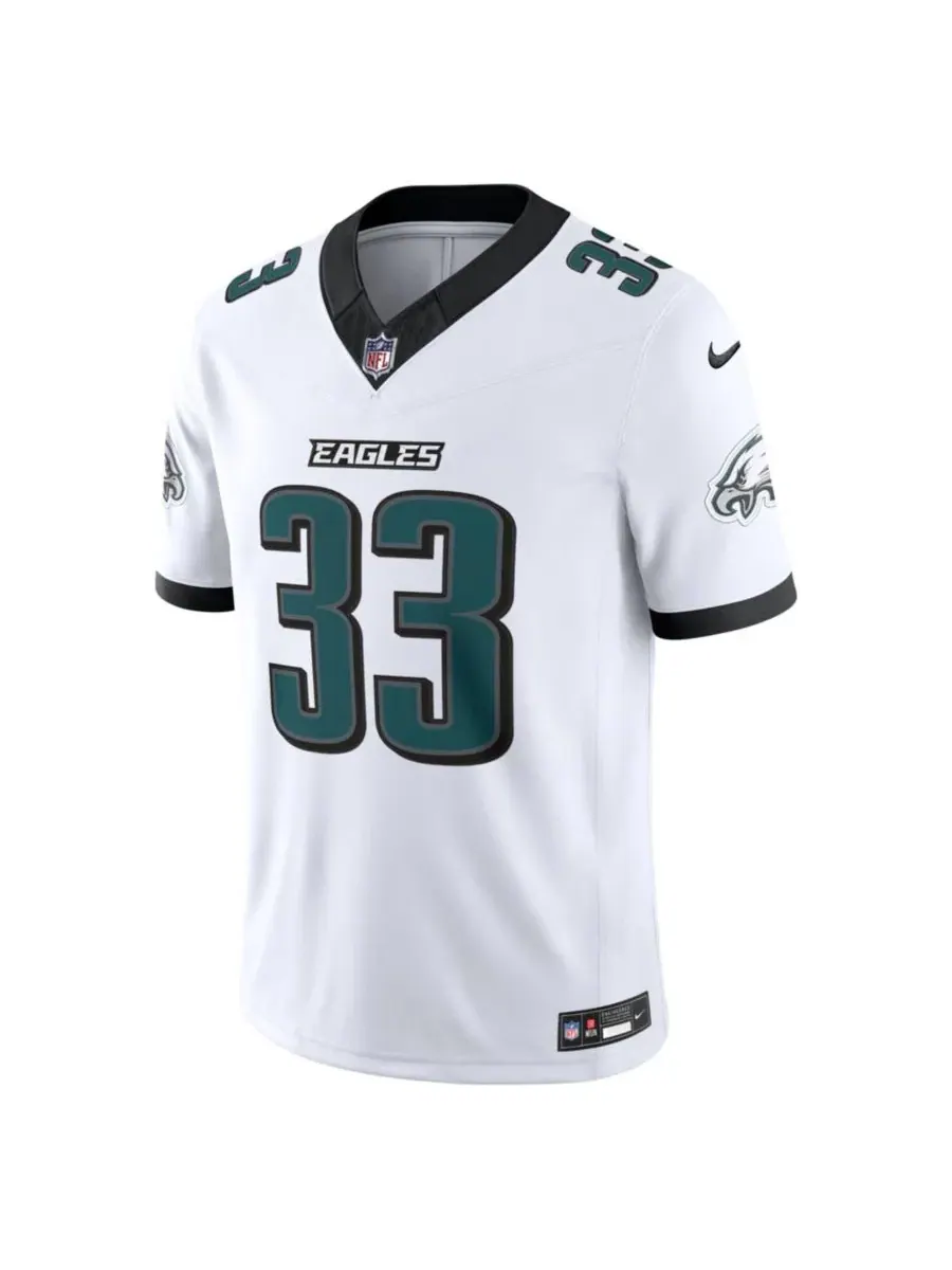 Футболка с длинным рукавом Cooper DeJean White Philadelphia Eagles Vapor F.U.S.E. Stitched Limited — изображение 3 из 3