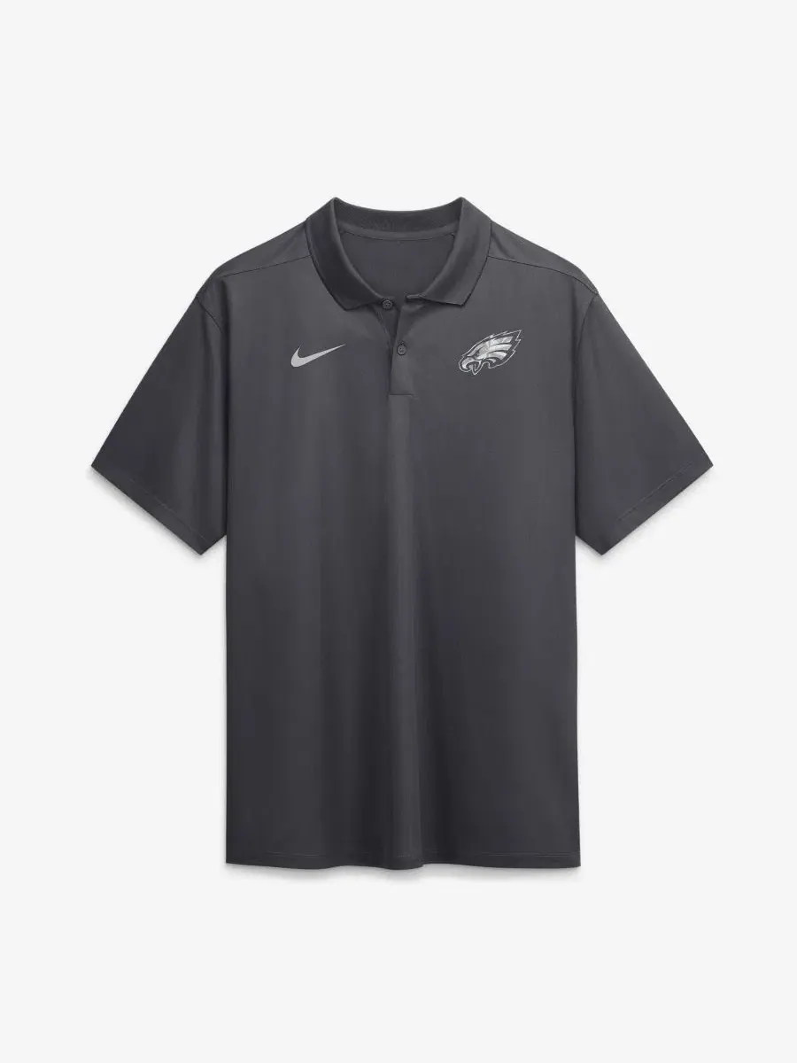 Мужское поло из джута с принтом Fractal Logo Victory Dri-FIT Nike, New England Patriots — изображение 1 из 2