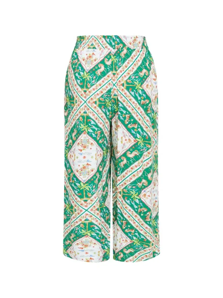 Брюки-палаццо с принтом Jayla Prairie Print CITY CHIC, Prairie Scarf — изображение 5 из 5