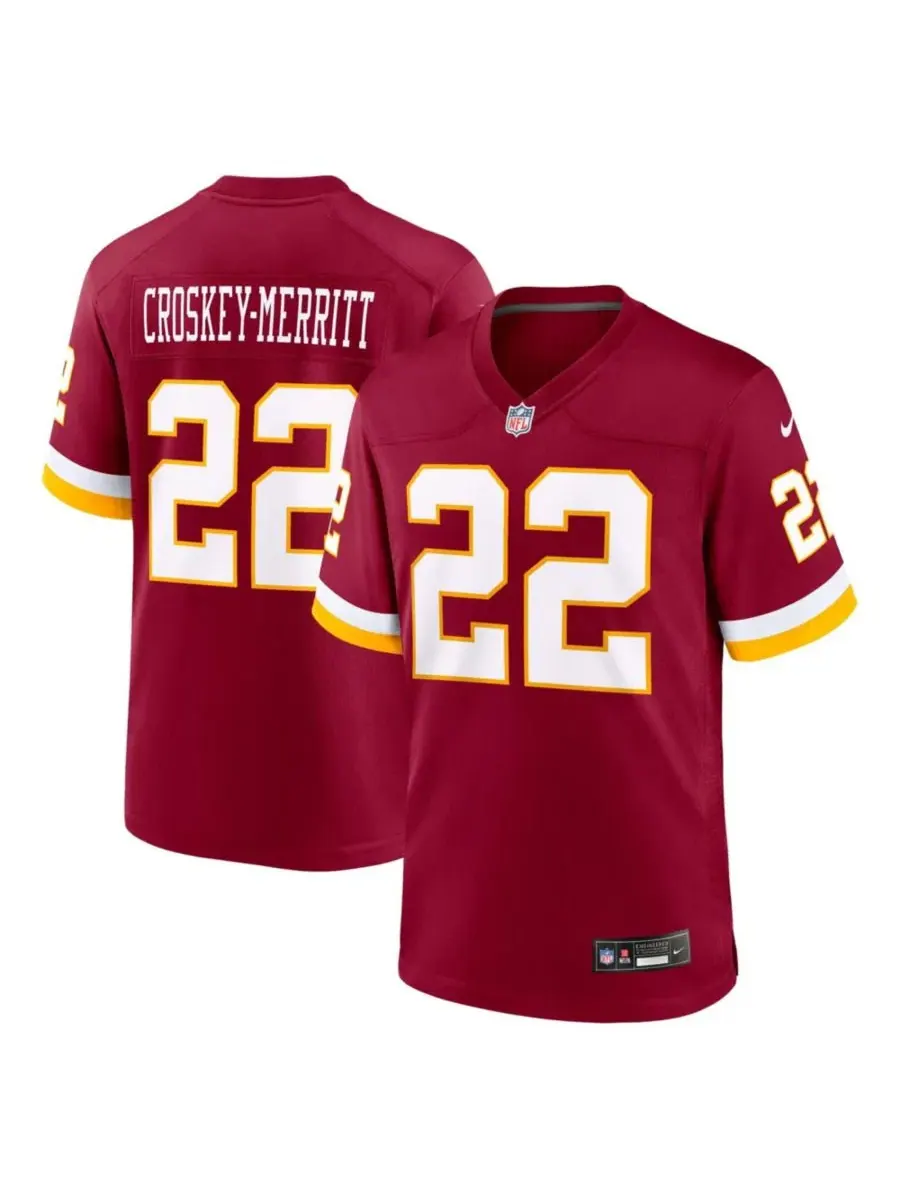 Футболка Nike Game Jersey Washington Commanders Burgundy — изображение 1 из 7, бордовый