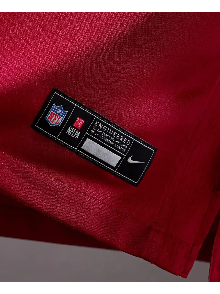 Футболка Nike Game Jersey Washington Commanders Burgundy — изображение 5 из 7, бордовый