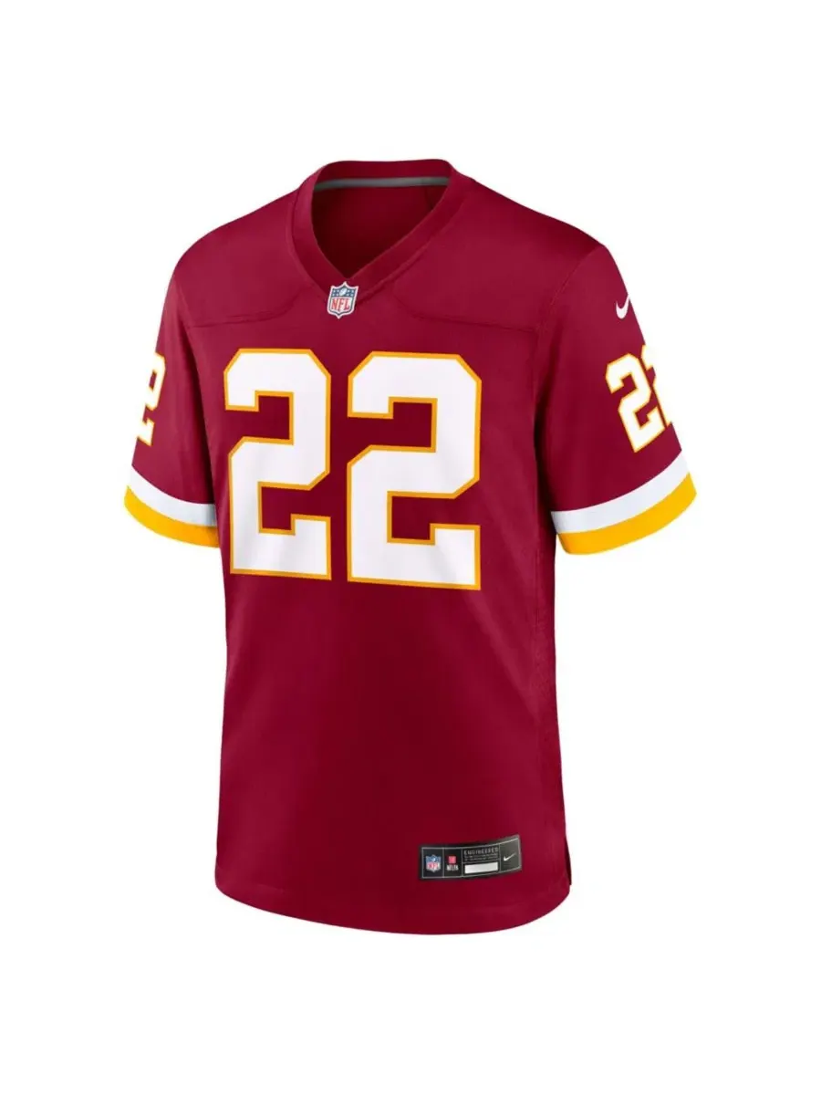 Футболка Nike Game Jersey Washington Commanders Burgundy — изображение 6 из 7, бордовый