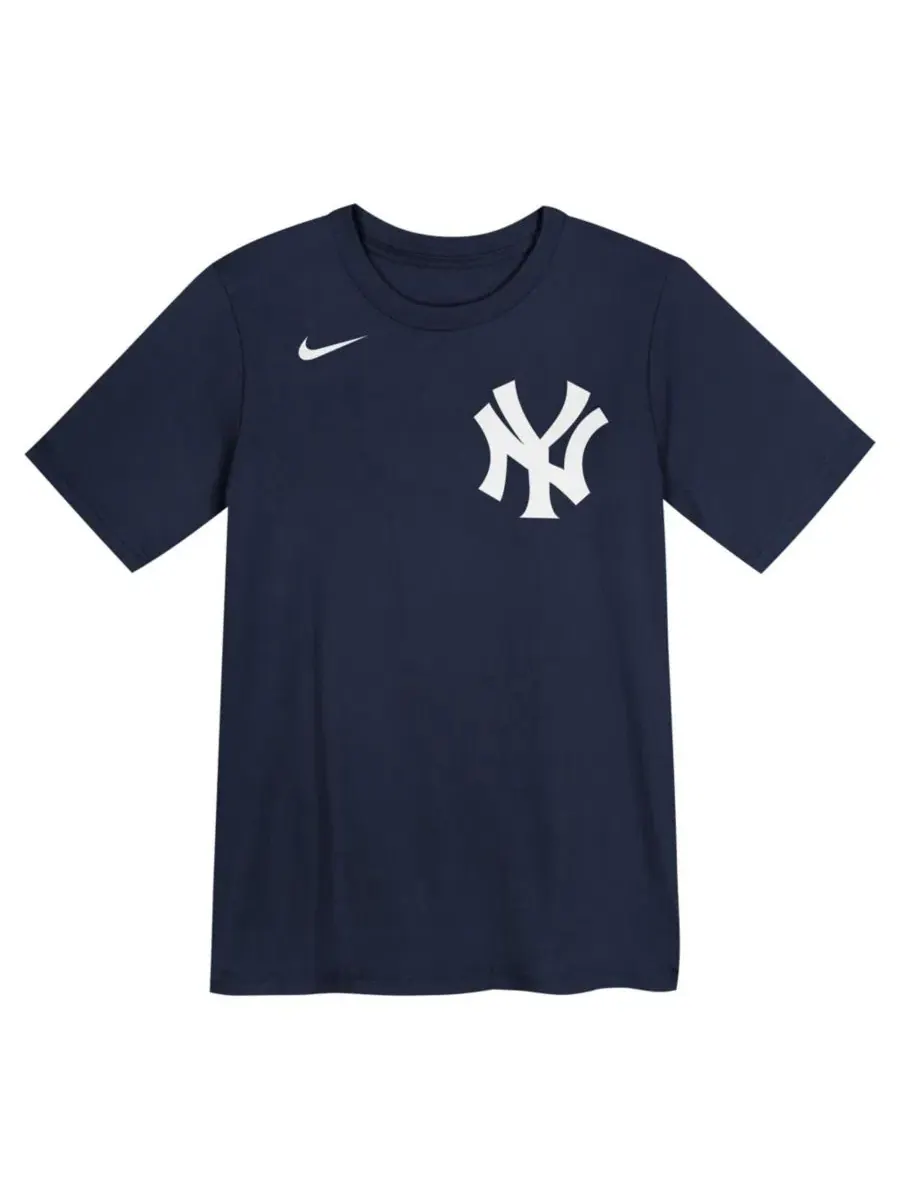 Футболка с именем и номером игрока Gerrit Cole Nike — изображение 3 из 3, темно-синий