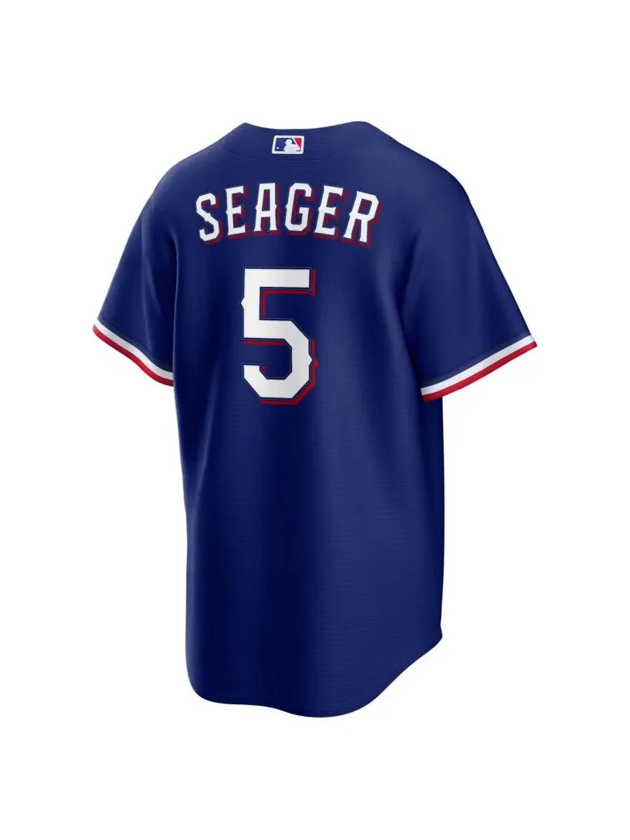 Футболка Nike Texas Rangers Corey Seager с репликой — изображение 3 из 3, королевский