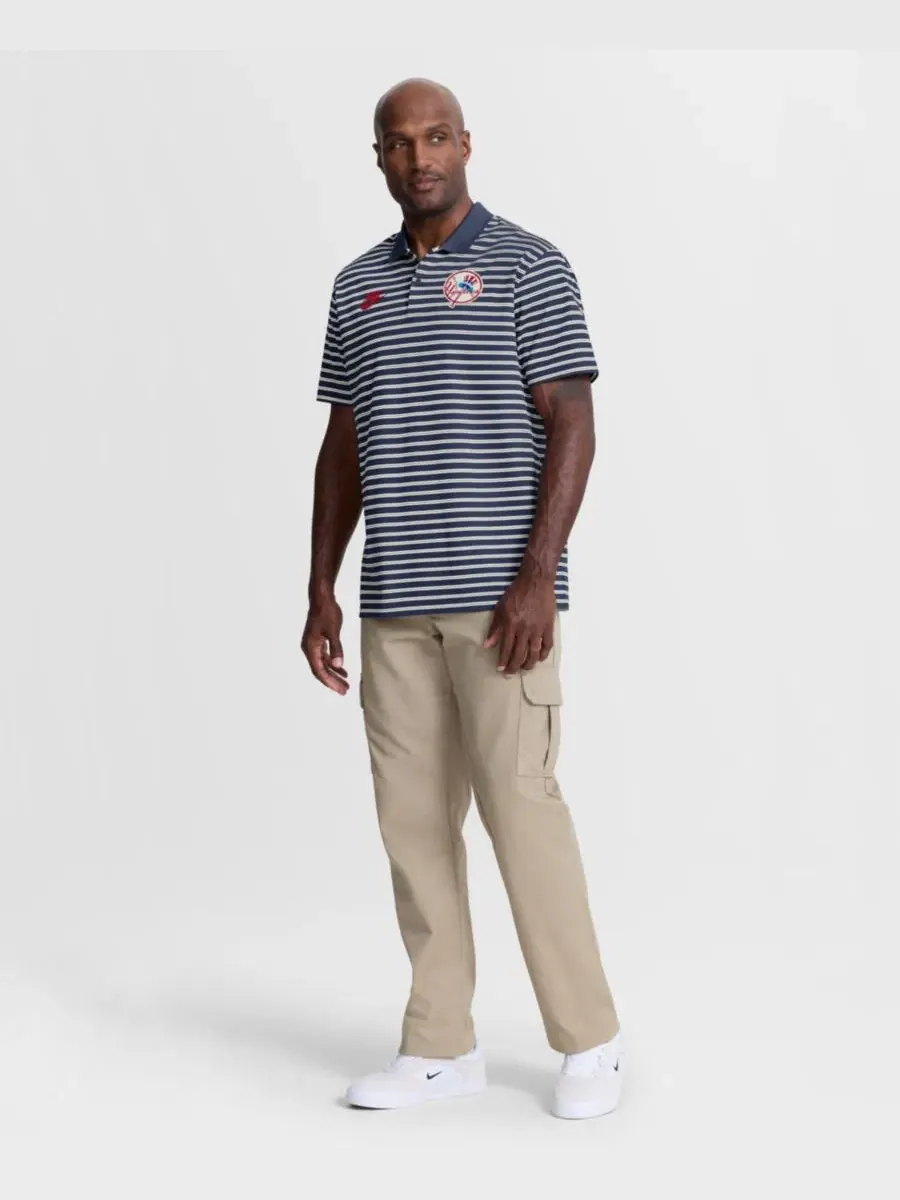 Поло с коротким рукавом, с принтом, Cooperstown Collection Dri-FIT Victory Striped Nike — изображение 5 из 5