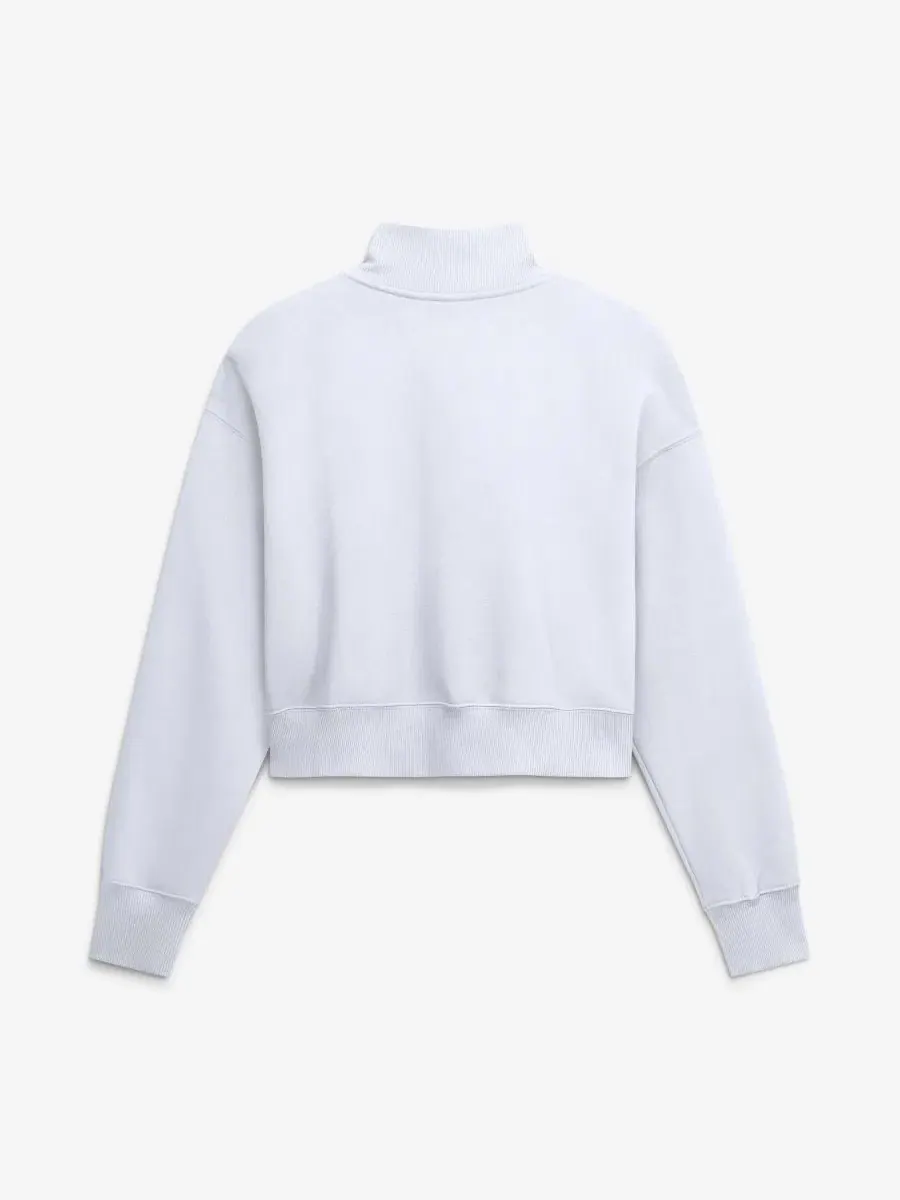 Свитшот с четверть-молнией, оверсайз, Phoenix Fleece, Denver Broncos Nike — изображение 2 из 2, белый