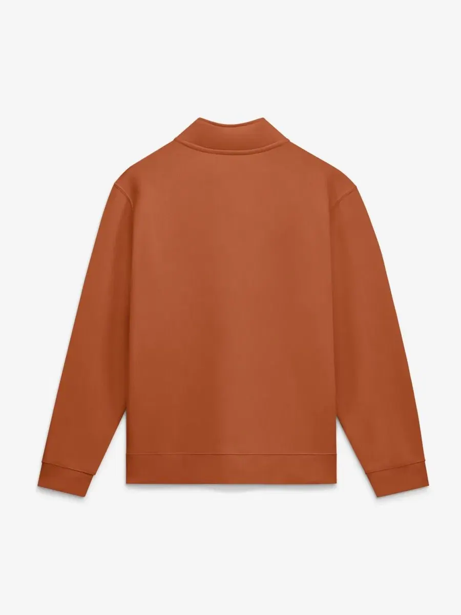 Половина молнии с капюшоном из флиса Primetime Club Fleece Half-Zip Pullover Nike — изображение 2 из 2, оранжевый белый