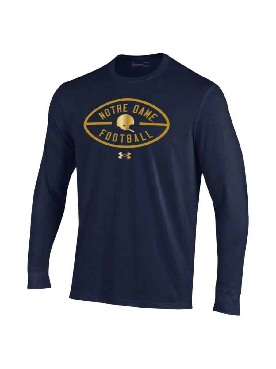 Футболка с длинным рукавом с принтом Notre Dame Fighting Irish 2026 Shamrock Series Metallic — изображение 3 из 3