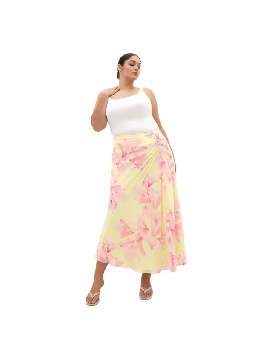 Юбка макси с принтом Soiree CITY CHIC, Soiree Lily — изображение 3 из 5