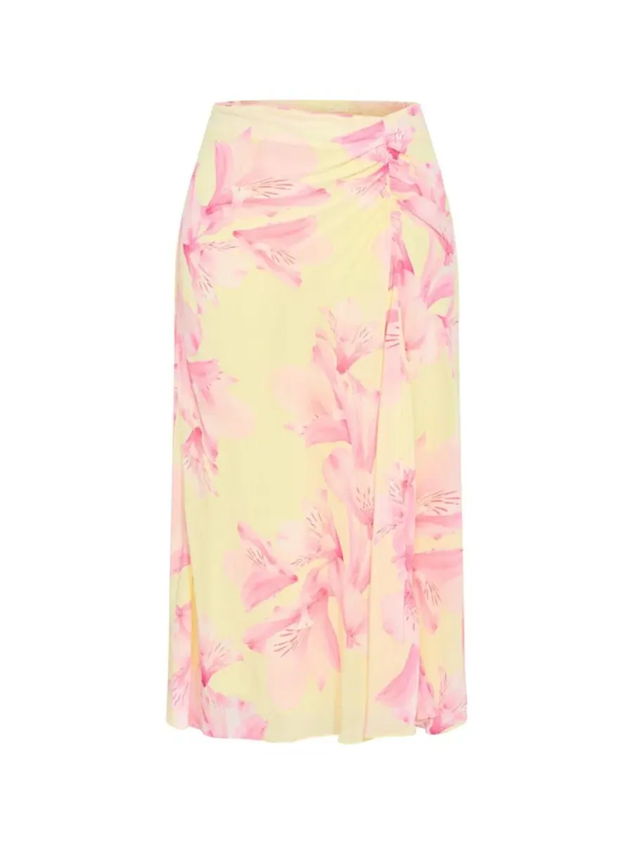 Юбка макси с принтом Soiree CITY CHIC, Soiree Lily — изображение 4 из 5