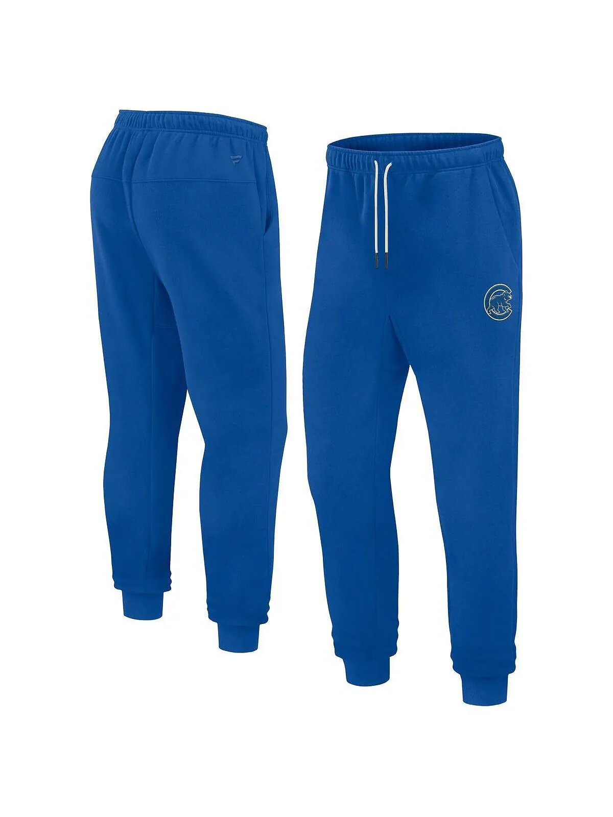 Мужские и женские джоггеры из супермягкого флиса Royal Chicago Cubs Fanatics Signature — изображение 1 из 3, королевский
