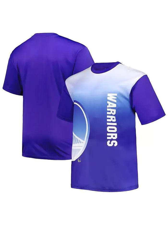 Мужская футболка Golden State Warriors Big and Tall с сублимационным принтом Fanatics — изображение 1 из 1