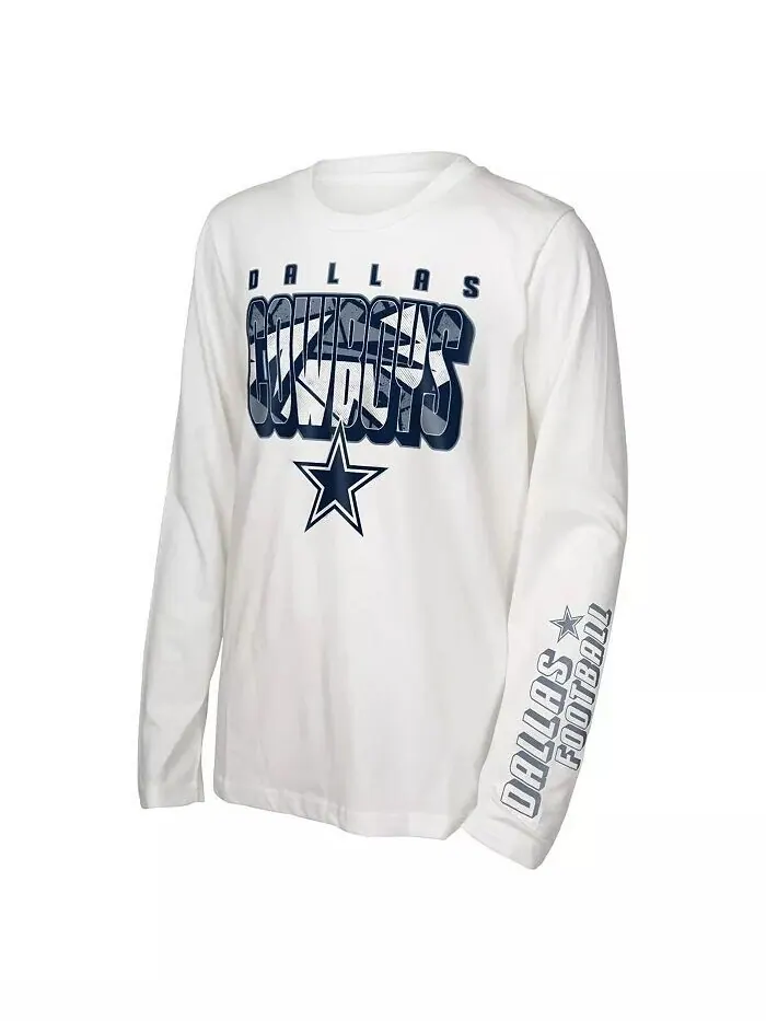 Большой набор футболок для мальчиков и девочек Dallas Cowboys in the Mix Outerstuff — изображение 3 из 3