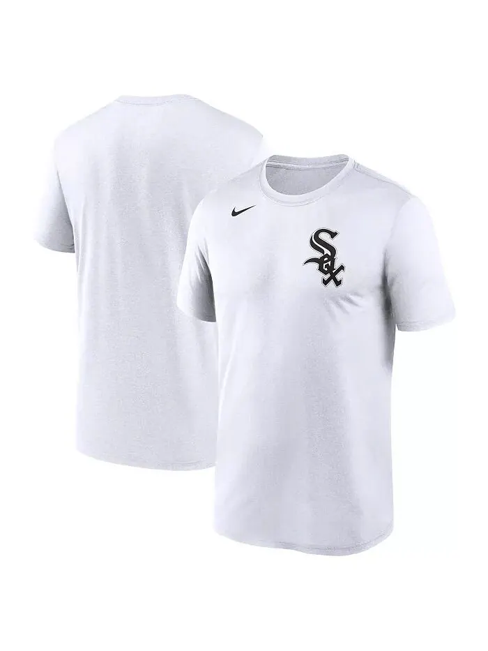 Мужская белая футболка Chicago White Sox New Legend Wordmark Nike — изображение 1 из 3