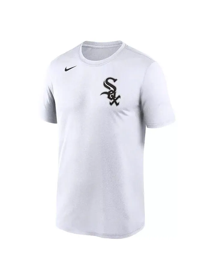 Мужская белая футболка Chicago White Sox New Legend Wordmark Nike — изображение 3 из 3