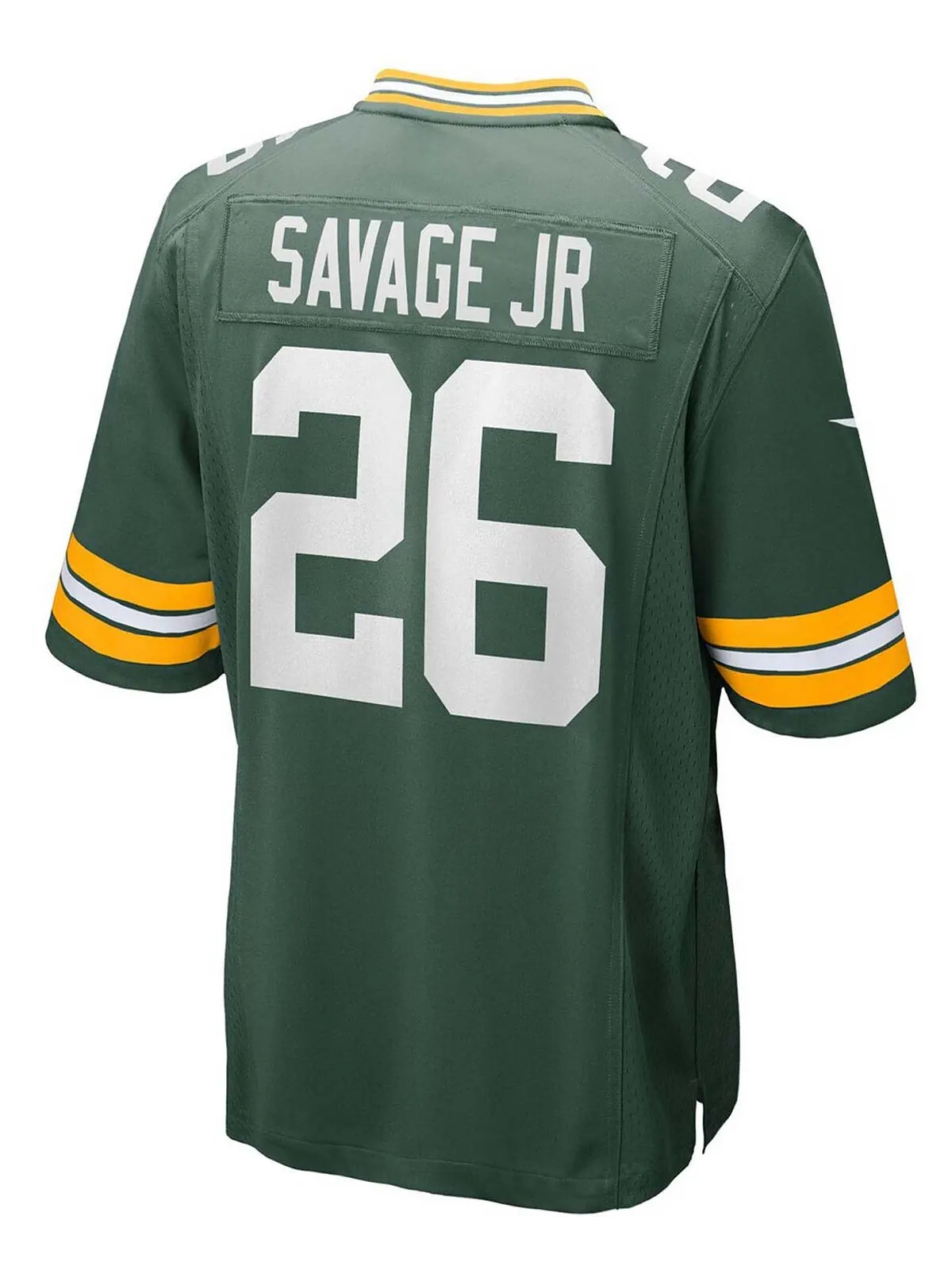 Мужская майка команды Darnell Savage Jr. Green Green Bay Packers Game Team Nike — изображение 2 из 3, зеленый