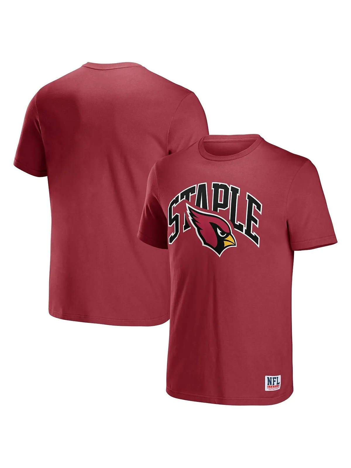 Мужская футболка с коротким рукавом с логотипом nfl x staple cardinal arizona cardinals lockup NFL — красный