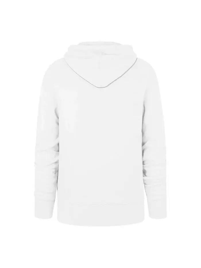 Мужская белая толстовка с капюшоном Miami Dolphins Elements Arch Headline Pullover Hoodie '47 Brand — изображение 2 из 3