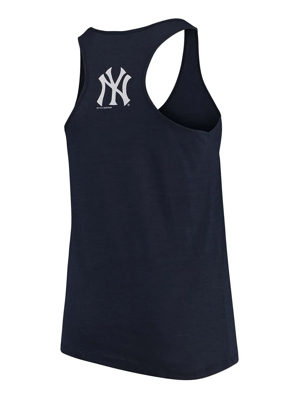 Женская темно-синяя майка больших размеров New York Yankees Swing For The Fences Racerback Soft As — изображение 2 из 4
