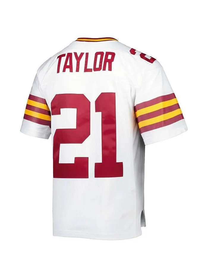 Мужская футболка Sean Taylor White Washington Commanders Big and Tall 2007 Legacy отставного игрока — изображение 2 из 3