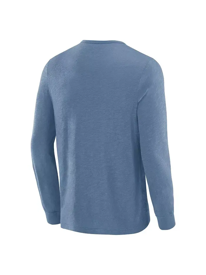 Мужская длинная футболка с длинным рукавом Royal Detroit Lions In-The-Pocket J. Palmer — изображение 3 из 3