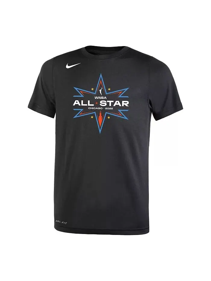 Футболка Big Boys and Girls Black 2022 WNBA All-Star Game Legend Performance с логотипом Nike — изображение 3 из 3