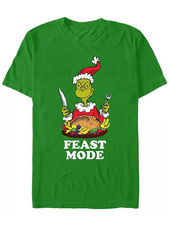 Мужская футболка с коротким рукавом Grinch Feast Fifth Sun — изображение 1 из 3