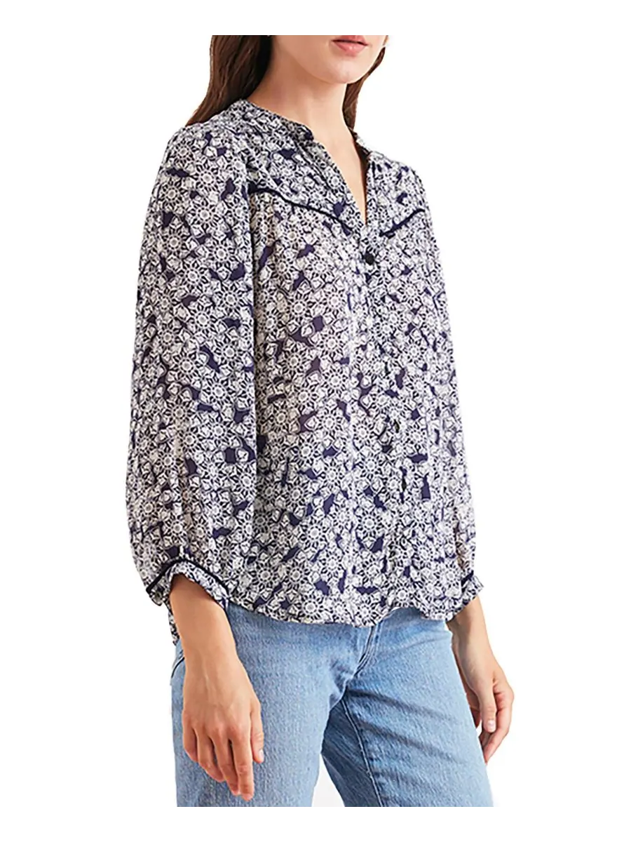 Женская рубашка Анна Paneros Clothing, Water lily — изображение 2 из 3