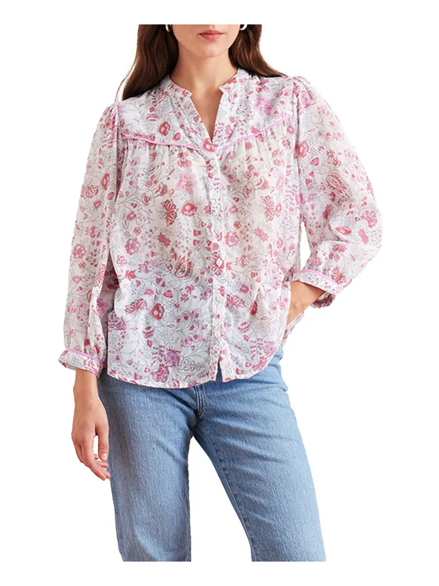 Женская рубашка Анна Paneros Clothing, Sundrenched garden — изображение 1 из 3
