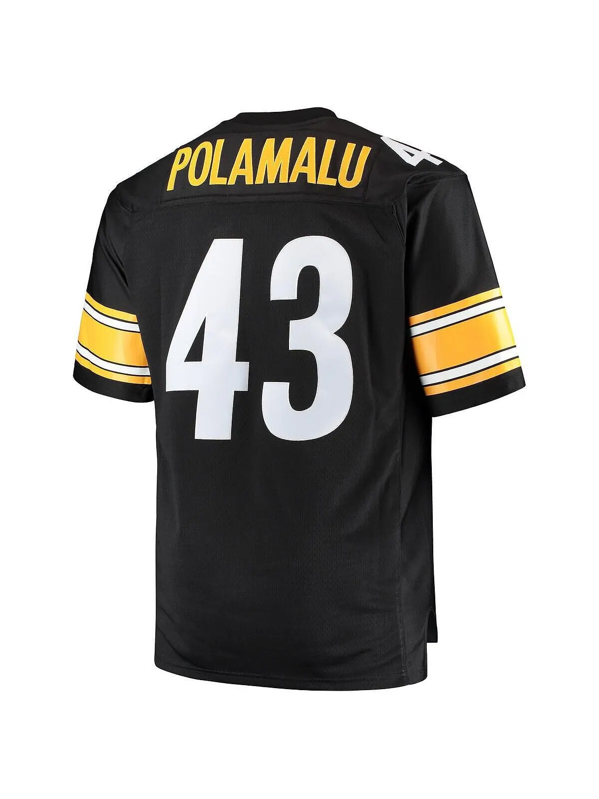 Мужская футболка troy polamalu black pittsburgh steelers big and tall 2005 года, копия джерси для — изображение 2 из 3