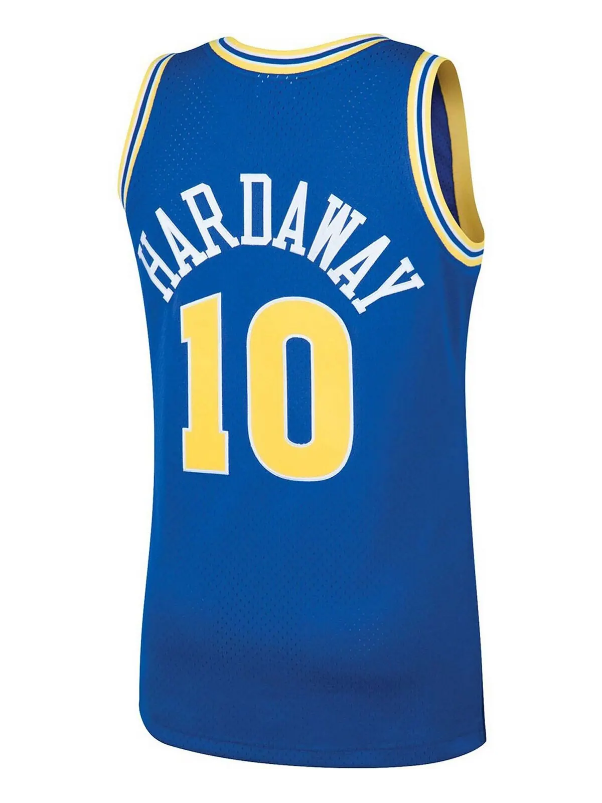 Мужская футболка tim hardaway royal golden state warriors 1990 hardwood classics swingman player — изображение 3 из 3