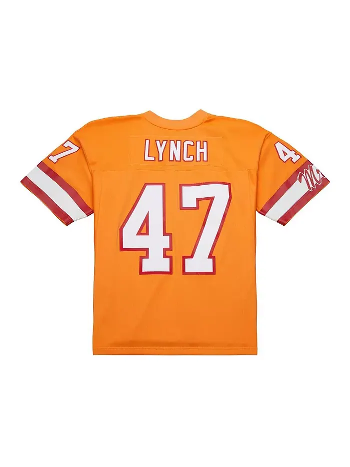 Мужская оранжевая реплика джерси Tampa Bay Buccaneers 1993 Legacy Mitchell & Ness — изображение 4 из 4