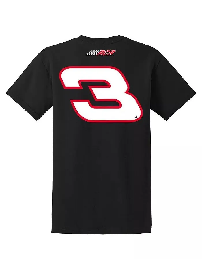 Мужская черная футболка Dale Earnhardt Goodwrench Service Plus Sponsor Lifestyle Richard Childress — изображение 3 из 3